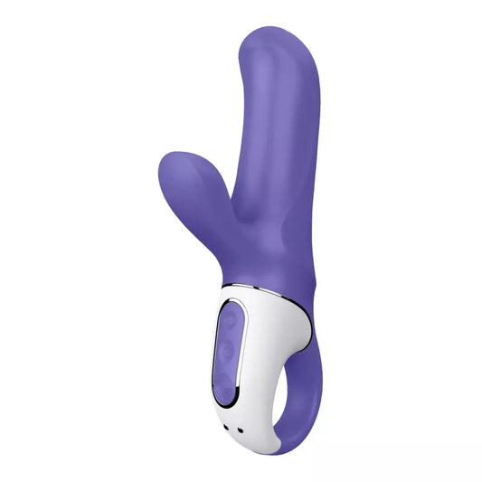 „Satisfyer Magic Bunny“ įkraunamas dviejų varikliukų intymus masažuoklis, rožinis