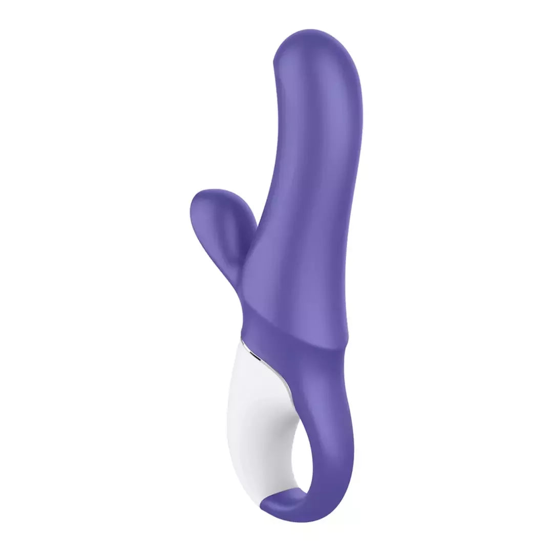 „Satisfyer Magic Bunny“ įkraunamas dviejų varikliukų intymus masažuoklis, rožinis