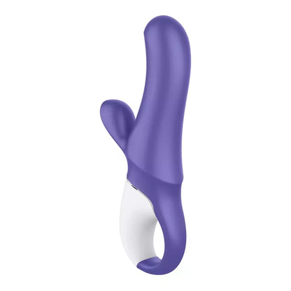 „Satisfyer Magic Bunny“ įkraunamas dviejų varikliukų intymus masažuoklis, rožinis