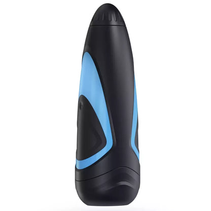 Satisfyer Men Classic slėgį kontroliuojantis intymus prietaisas, Cyberskin, juodas