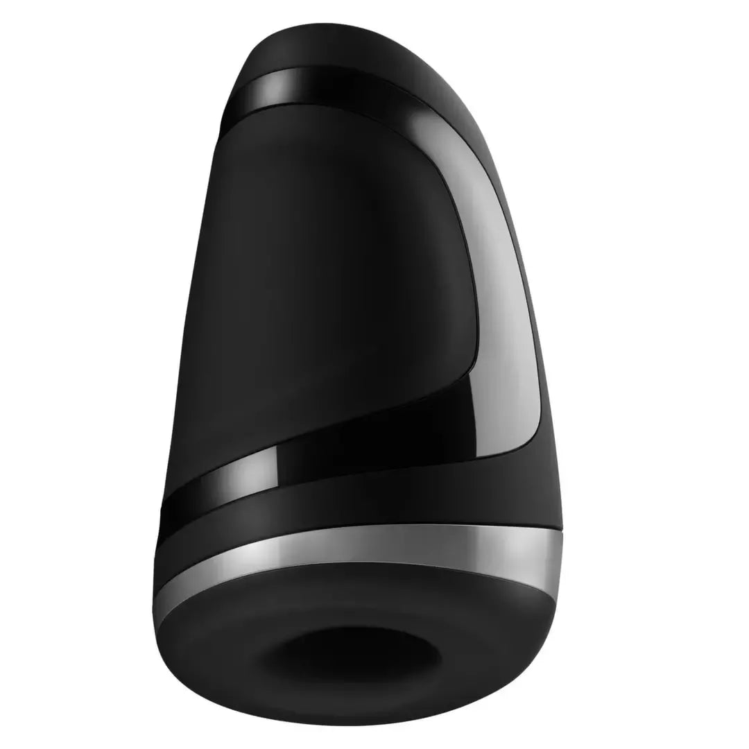 Satisfyer Men Heat Vibration intymus įrenginys su šildymo funkcija, juodas