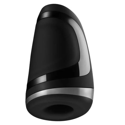 Satisfyer Men Heat Vibration intymus įrenginys su šildymo funkcija, juodas