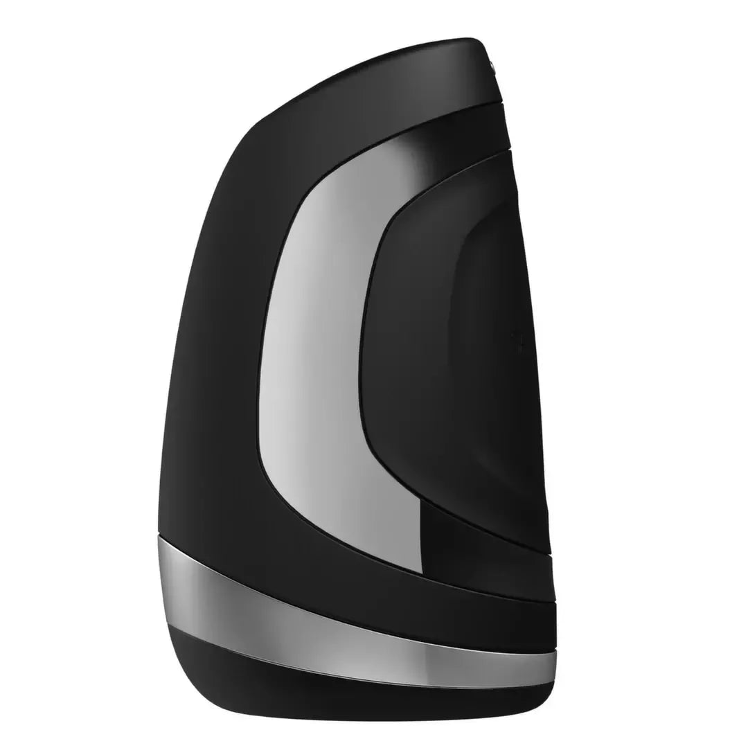 Satisfyer Men Heat Vibration intymus įrenginys su šildymo funkcija, juodas