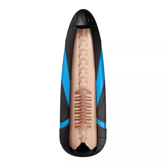 Satisfyer Men mova Tornado Bliss – pakaitinis įdėklas, tekstūruotas tunelis