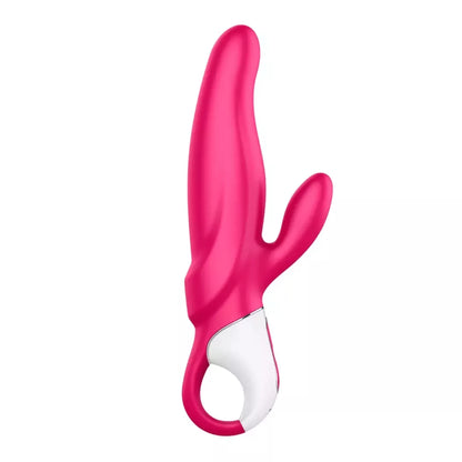 Satisfyer Mr. Rabbit silikoninis dvigubos stimuliacijos prietaisas, violetinis