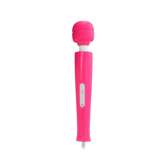 Satisfyer Power Flower masažo lazdelė, rožinė, 10 greičių, lanksti galvutė