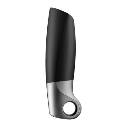 Satisfyer Power Intimate Machine silikoninis, „Bluetooth“, atsparus vandeniui, juodas