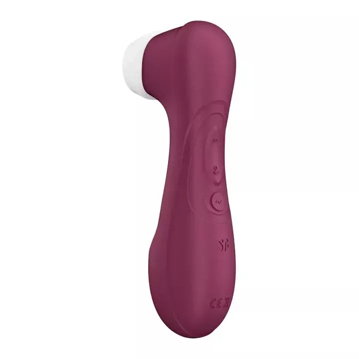 Satisfyer Pro 2 Gen 3 programėle valdoma oro pulso sistema, vyno raudonumo