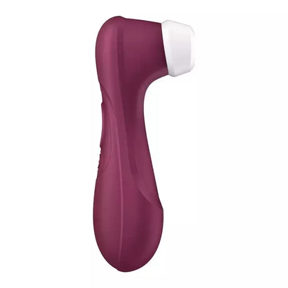 Satisfyer Pro 2 Generation 3 Wine Red – programėle valdomas oro impulsų stimuliatorius