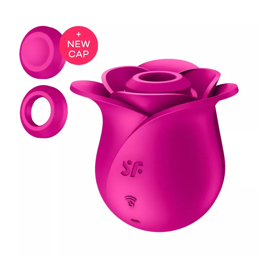 Satisfyer Pro 2 Modern Rose slėgio bangų stimuliatorius, rožinio aukso spalvos, 11 režimų
