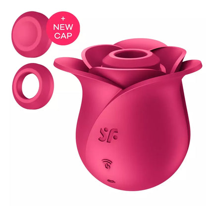 Satisfyer Pro 2 Modern Rose slėgio bangų stimuliatorius, rožinio aukso spalvos, 11 režimų