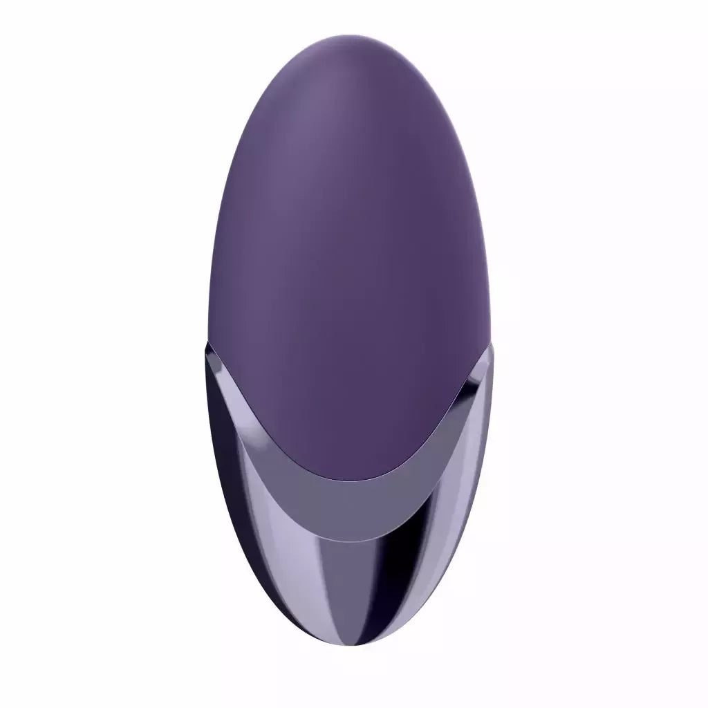 Satisfyer Purple Pleasure – kompaktiškas įkraunamas intymus stimuliatorius