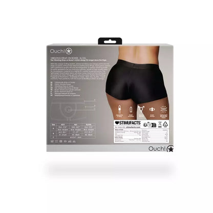 Satisfyer Strap-on Boxer XL/XXL Black – įkraunama vibracinė sistema