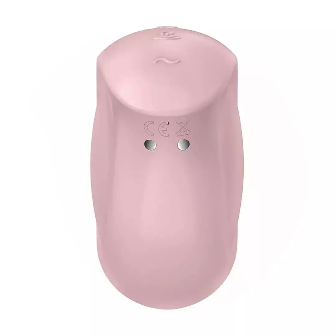 Satisfyer Sugar Rush oro pulso silikoninė intymi sistema, rožinė, įkraunama