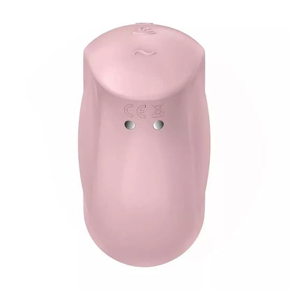 Satisfyer Sugar Rush oro pulso silikoninė intymi sistema, rožinė, įkraunama