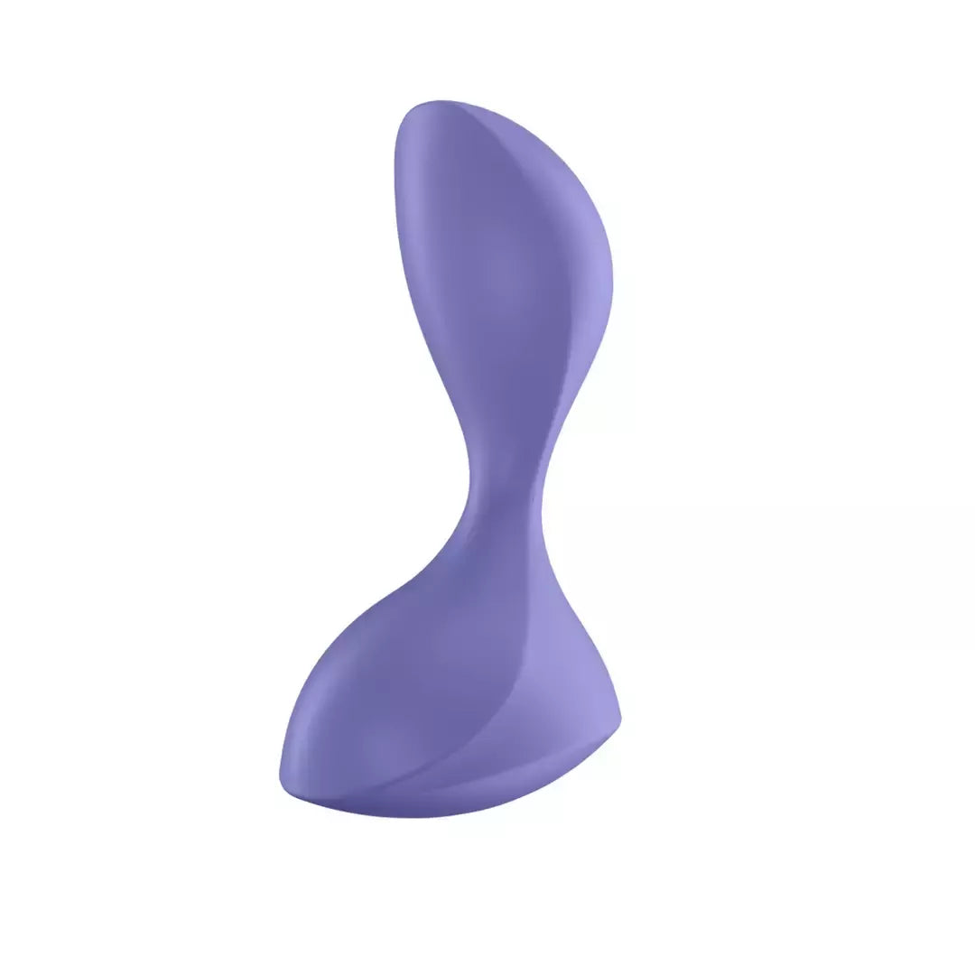 Satisfyer Sweet Seal vibruojantis analinis kamštis su programėlės valdymu, medicininis silikonas
