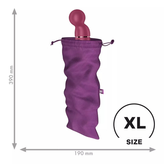 Satisfyer Treasure Bag XL Violet – didelis apsauginis krepšys