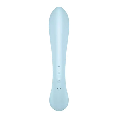 Satisfyer Triple Oh triušio tipo vibratorius ir masažuoklis, silikoninis, rožinis