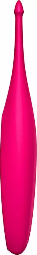 Satisfyer Twirling Fun Tip vibratorius – tikslinga stimuliacija, baltas