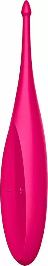 Satisfyer Twirling Fun Tip vibratorius – tikslinga stimuliacija, baltas