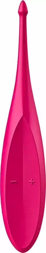 Satisfyer Twirling Fun Tip vibratorius – tikslinga stimuliacija, baltas