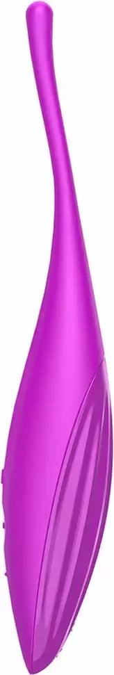 Satisfyer Twirling Joy tikslaus antgalio vibratorius USB rožinis