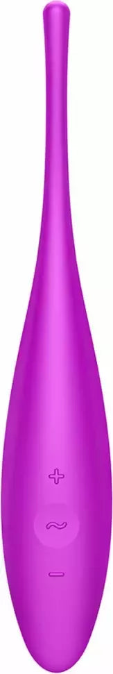 Satisfyer Twirling Joy tikslaus antgalio vibratorius USB rožinis