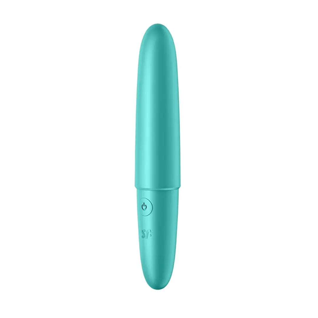 Satisfyer Ultra Power Bullet 6 Turquoise – kompaktiškas vibracinis prietaisas