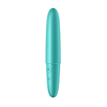 Satisfyer Ultra Power Bullet 6 Turquoise – kompaktiškas vibracinis prietaisas