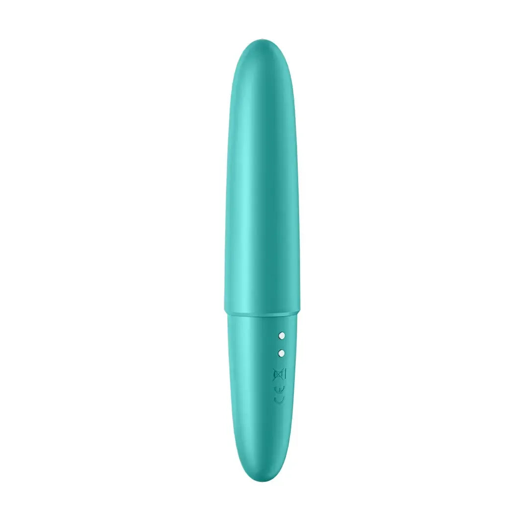 Satisfyer Ultra Power Bullet 6 Turquoise – kompaktiškas vibracinis prietaisas