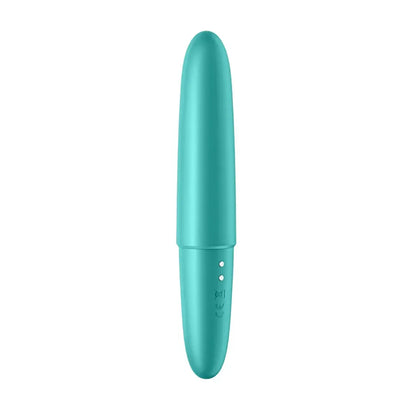Satisfyer Ultra Power Bullet 6 Turquoise – kompaktiškas vibracinis prietaisas
