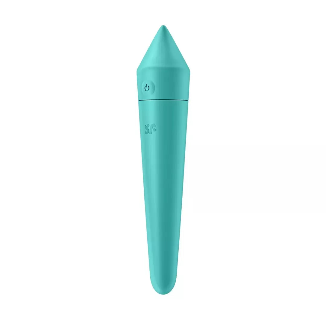 Satisfyer Ultra Power Bullet 8 Precision Tip intymus prietaisas, turkio spalvos