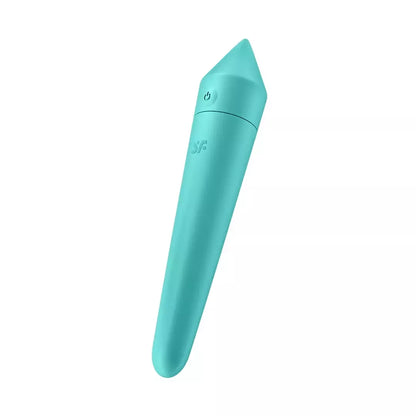 Satisfyer Ultra Power Bullet 8 Precision Tip intymus prietaisas, turkio spalvos