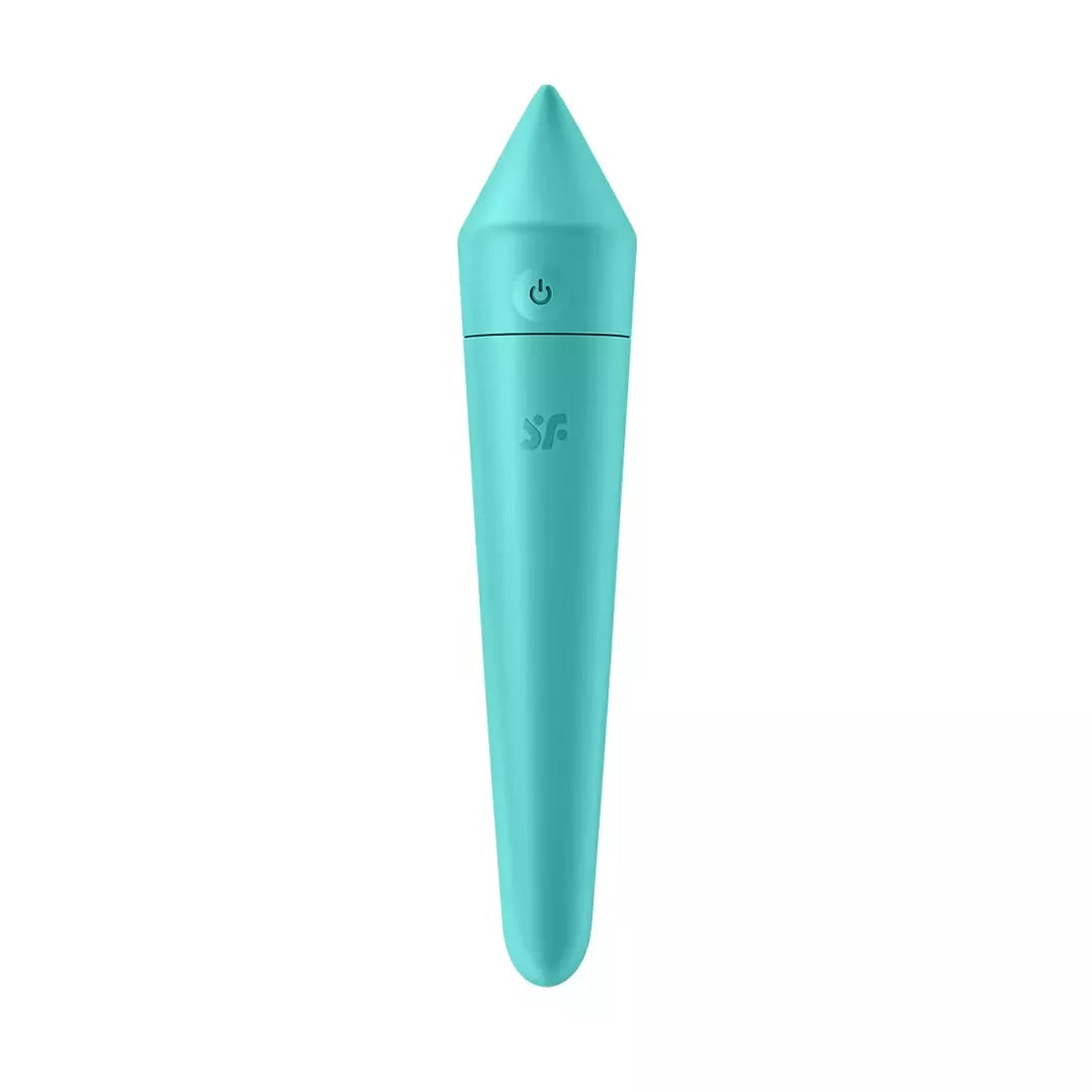 Satisfyer Ultra Power Bullet 8 Precision Tip intymus prietaisas, turkio spalvos