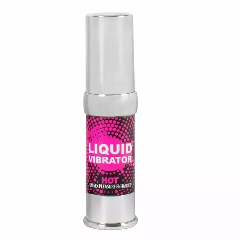 Secret Play Liquid Vibrator intymus gelis, braškių aromato, 15 ml, veganiškas, beoris
