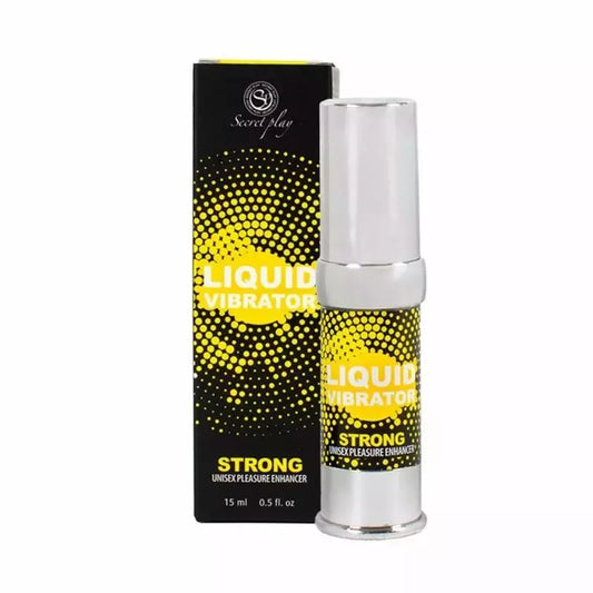 Secret Play Liquid Vibrator Unisex Intimate Gel Strong 15ml Airless