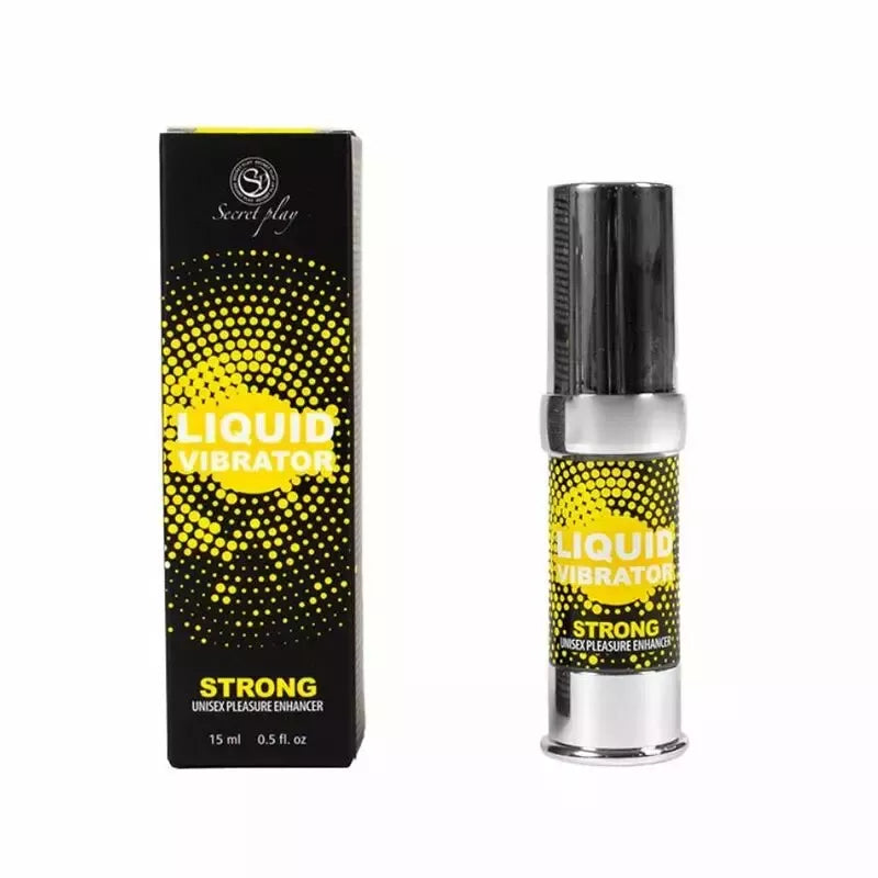Secret Play Liquid Vibrator Unisex Intimate Gel Strong 15ml Airless