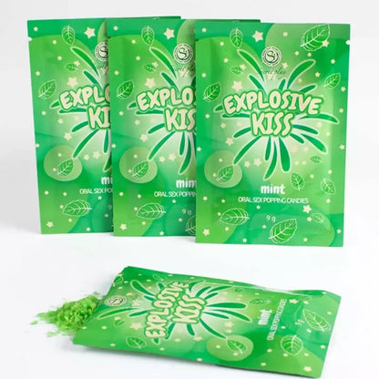 Secret Play Mint Popping Candies 9g – gaivūs tirpstantys saldainiai