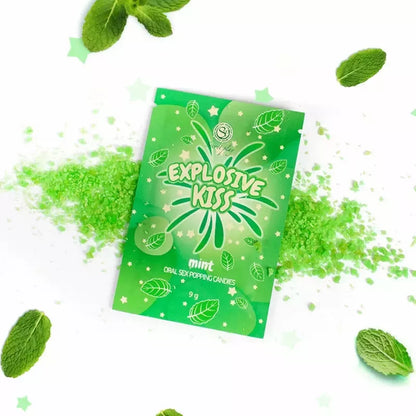 Secret Play Mint Popping Candies 9g – gaivūs tirpstantys saldainiai