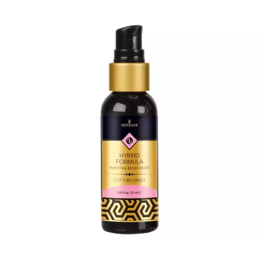 Sensuva Hybrid drėkinamasis kremas, cukraus vatos aromatas, 57 ml, vandens ir silikono pagrindu