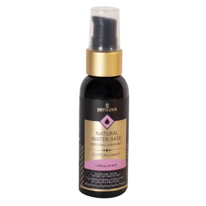 Sensuva Natural vandens pagrindo intymus gelis, cukraus vatos aromato, 57 ml