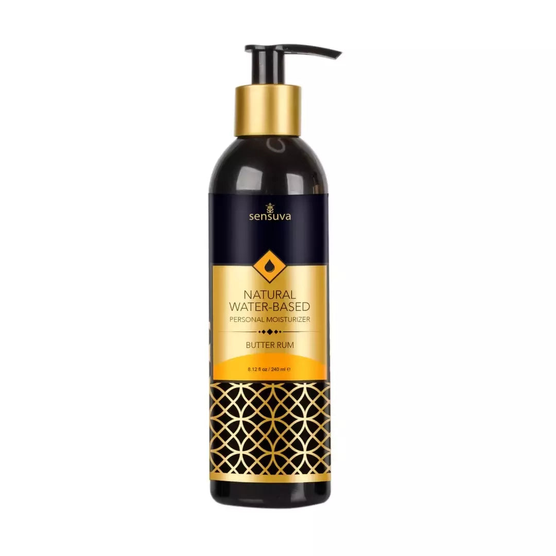 „Sensuva Natural Water-Based Intimate Gel“ „Butter Rum“ 240 ml