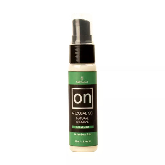 Sensuva ON Arousal Gel Spearmint 29 ml – vandens pagrindu sukurtas intymus gelis