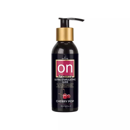 Sensuva ON Insane Cherry Pop 125 ml hibridinis intymus gelis