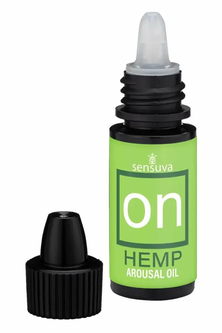 Sensuva ON kanapių sėklų aliejus, 5 ml – augalinė formulė su kanapių aliejumi