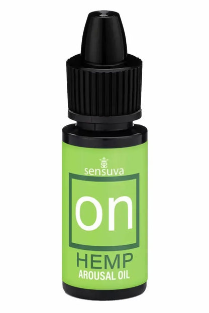 Sensuva ON kanapių sėklų aliejus, 5 ml – augalinė formulė su kanapių aliejumi
