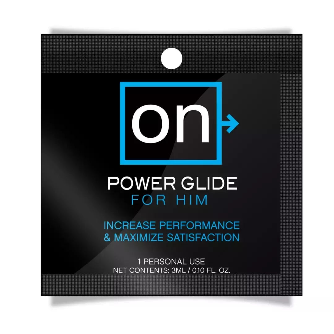Sensuva ON Power Glide for Him 3ml veikimą gerinantis gelis vyrams