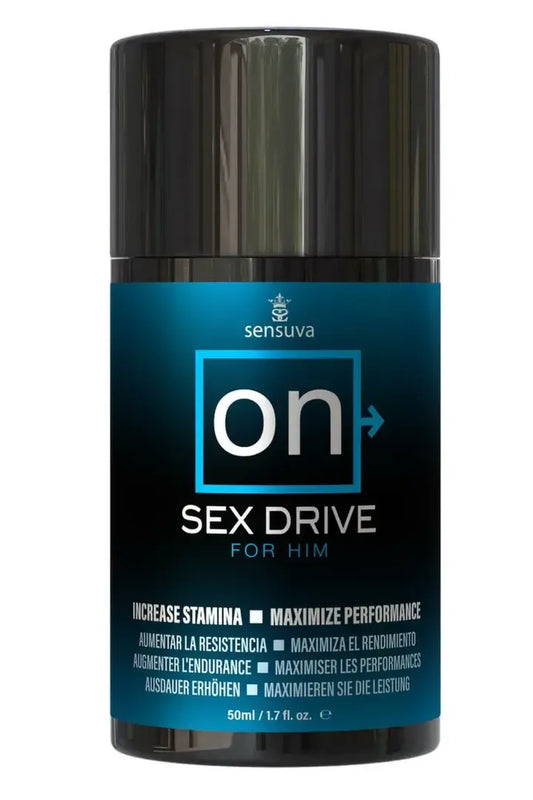 Sensuva ON Sex Drive 50 ml – kasdienis kremas vyrams su augaliniais ekstraktais