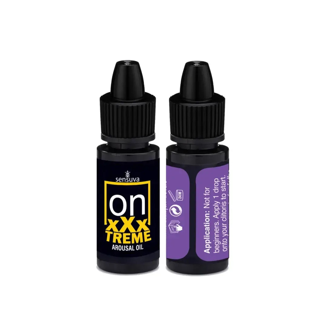 Sensuva ON xXxTreme Arousal Oil Medium Box 5ml – Išplėstinės formulės rinkinys