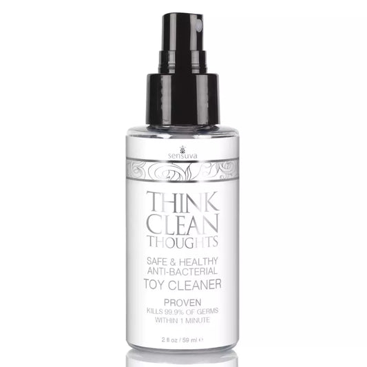 Sensuva Think Clean Thoughts higieninis purškiklis 59 ml – antibakterinė formulė